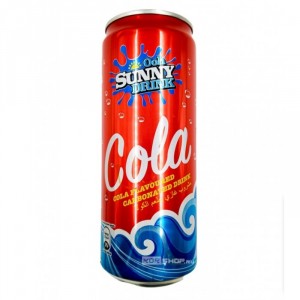 Газированный напиток Ooh Sunny Drink Cola кола, 325 мл