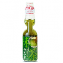 Напиток газированный HATA KOSEN Ramune "Рамунэ" со вкусом чай матча 200МЛ