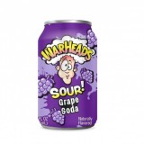 Газированный напиток Warheads Grape Sour Soda со вкусом кислого винограда 355 мл