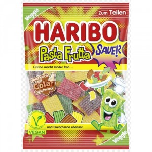 Кислый жевательный мармелад Haribo Pasta Frutta Sauer 160 г