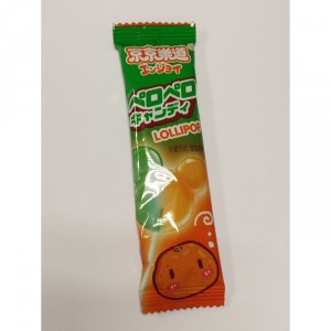 Леденец на палочке GuandongLefen lolli Pop с двойным вкусом апельсина 