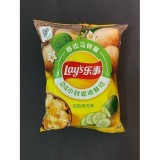 Картофельные чипсы Lay's fresh cucumber со вкусом свежего огурца 60 г