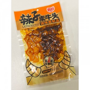Острое соевое мясо XI QIA Lazisu со вкусом говядины, 182 г