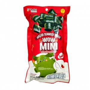 Роллы-гриль Kokiri Grilled Seaweed Snack Wow Mini Hot Spicy мини из морской капусты остро-пряные 10 г