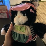 Мягкая игрушка котик в одежде