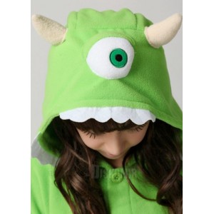 Кигуруми Корпорация Монстров Майк Вазовский / Kigurumi One Eye Monsters Inc Green Mike Wazowski
