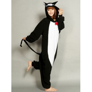 Кигуруми Кошка Черная / Kigurumi Black Cat
