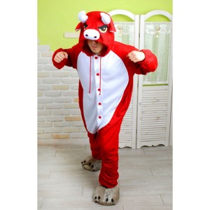 Кигуруми Красный Бык / Kigurumi Red Bull