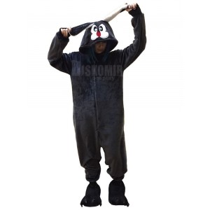 Кигуруми Кролик Черный / Kigurumi Black Rabbit (на молнии)