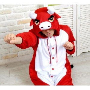 Кигуруми Красный Бык / Kigurumi Red Bull