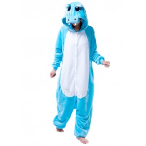 Кигуруми Бегемот Голубой / Kigurumi Blue Hippo