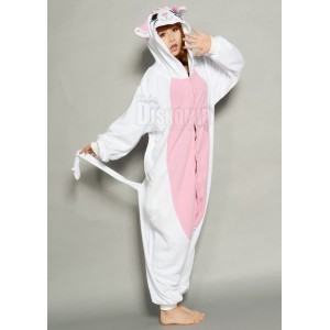 Кигуруми Кот Розовый / Kigurumi Pink White Cat