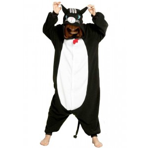 Кигуруми Кошка Черная / Kigurumi Black Cat