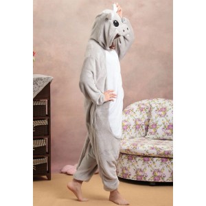 Кигуруми Бегемот Серый / Kigurumi Grey Hippo