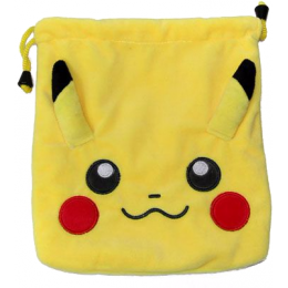 Мешочек плюшевый Pokemon Pikachu Plush Bag