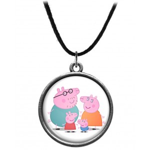 Кулон Peppa Pig - Свинка Пеппа Брат Джорж Папа и Мама