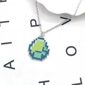 Кулон Minecraft алмаз