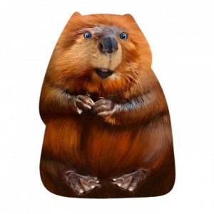 Мягкая игрушка бобёр мем