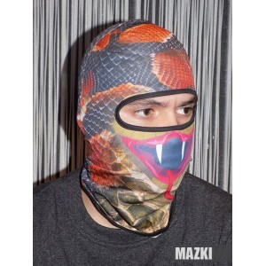 Маска - Балаклава BB B01 (Змея Кобра)