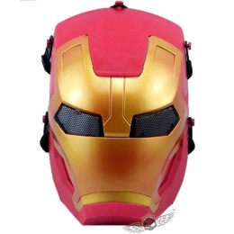 Ударопрочная маска Железный человек / Iron man активный корпус