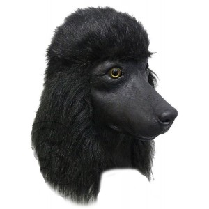 Маска Собака Черный пудель