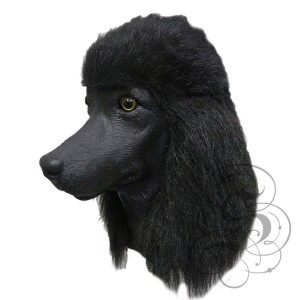 Маска Собака Черный пудель