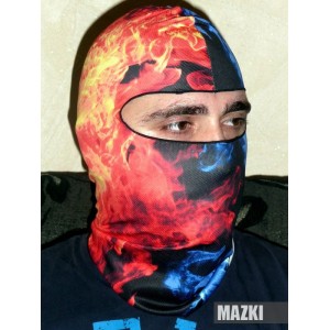Маска - Балаклава BB 13 (Огонь и лёд)