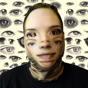 Маска с 3D-эффектом. Вариант 44