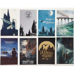 Карточки в стиле ломографии Harry Potter