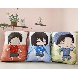 Подушки со спящими персонажами Shingeki no Kyojin