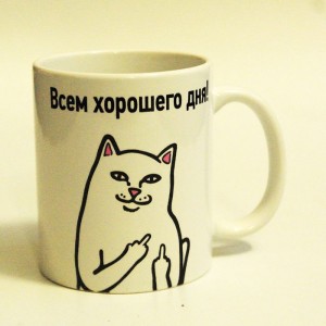 Кружка кот