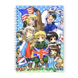 Блокноты Hetalia Axis Powers