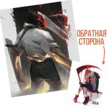 Тетради в клетку Chainsaw Man