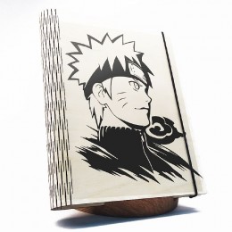 Деревянный блокнот Naruto