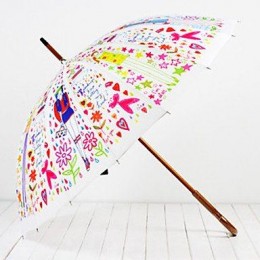 Зонтик цветочная фантазия