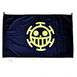 Флаг One Piece Trafalgar (синий)