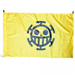 Флаг One Piece Trafalgar (желтый)