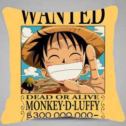 Подушка Wanted Monkey D Luffy