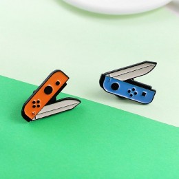 Металлический значок Nintendo Switch - складной нож