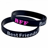 Силиконовый браслет Best Friends Forever