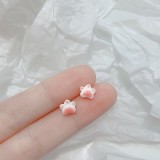 Серьги кошачьи лапки