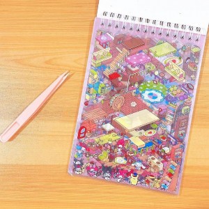 Блокнот с наклейками румбокс Sanrio