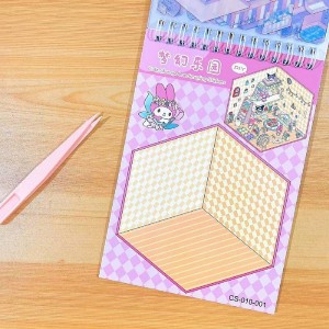 Блокнот с наклейками румбокс Sanrio