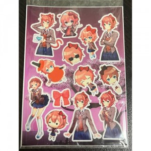 Стикерпак Сайори Doki Doki Б/У
