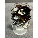 Мини акриловая фигурка Attack on Titan Микаса Б/У