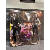 Набор акриловых фигурок Resident Evil Джейк и Шерри Б/У