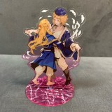 Авторский акрил Dungeon Meshi Марсиль и Фалин (крутится) Б/У