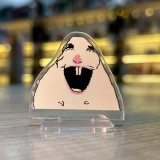Акриловая Фигурка Мемный Хомячок 2 Б/У