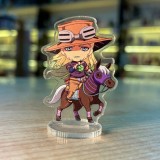 Мини акриловая фигурка Jojo Джайро Цеппели Б/У