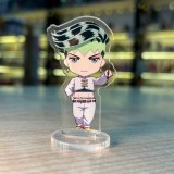 Мини акриловая фигурка Jojo Рохан Кишибэ Б/У